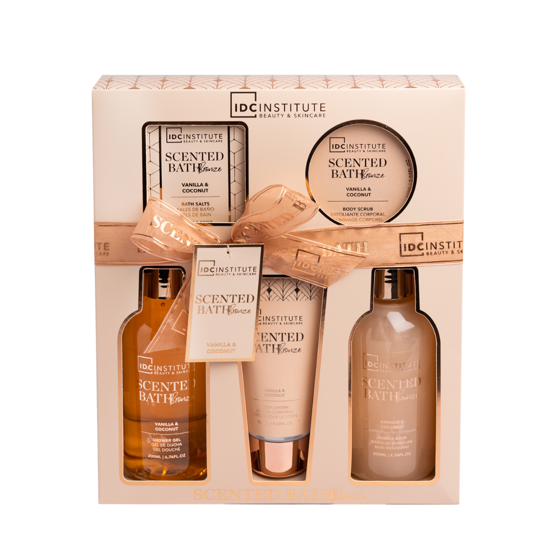 Scented Bronze Bath Set of 5