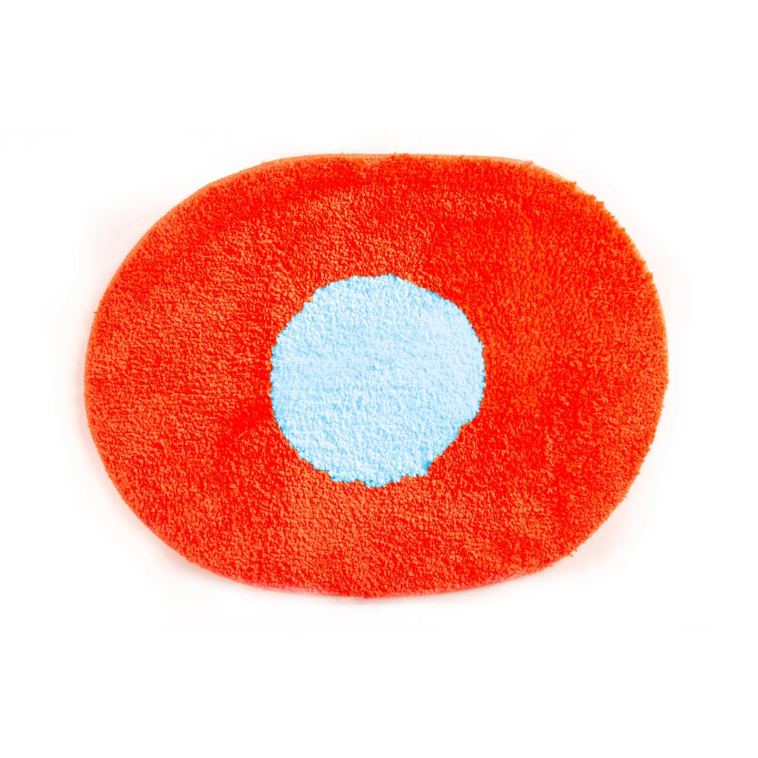 Bath Mat | Orange Raba