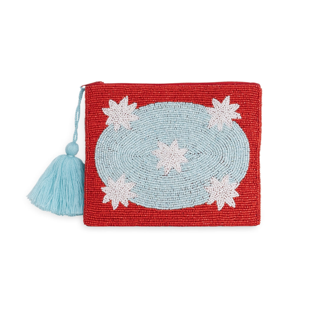 Clutch | Galaxy Red