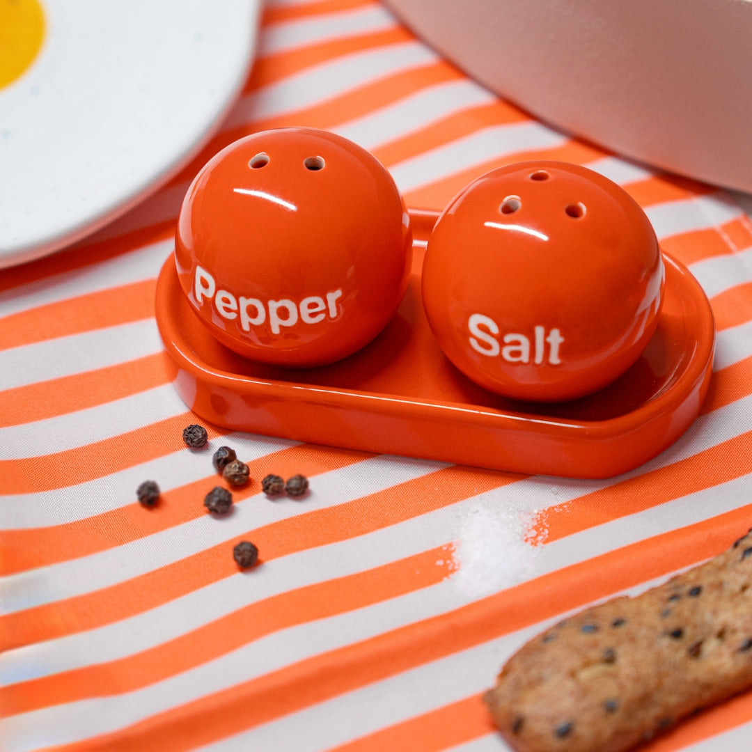 Salt & Pepper Shakers | Red Ping Pong