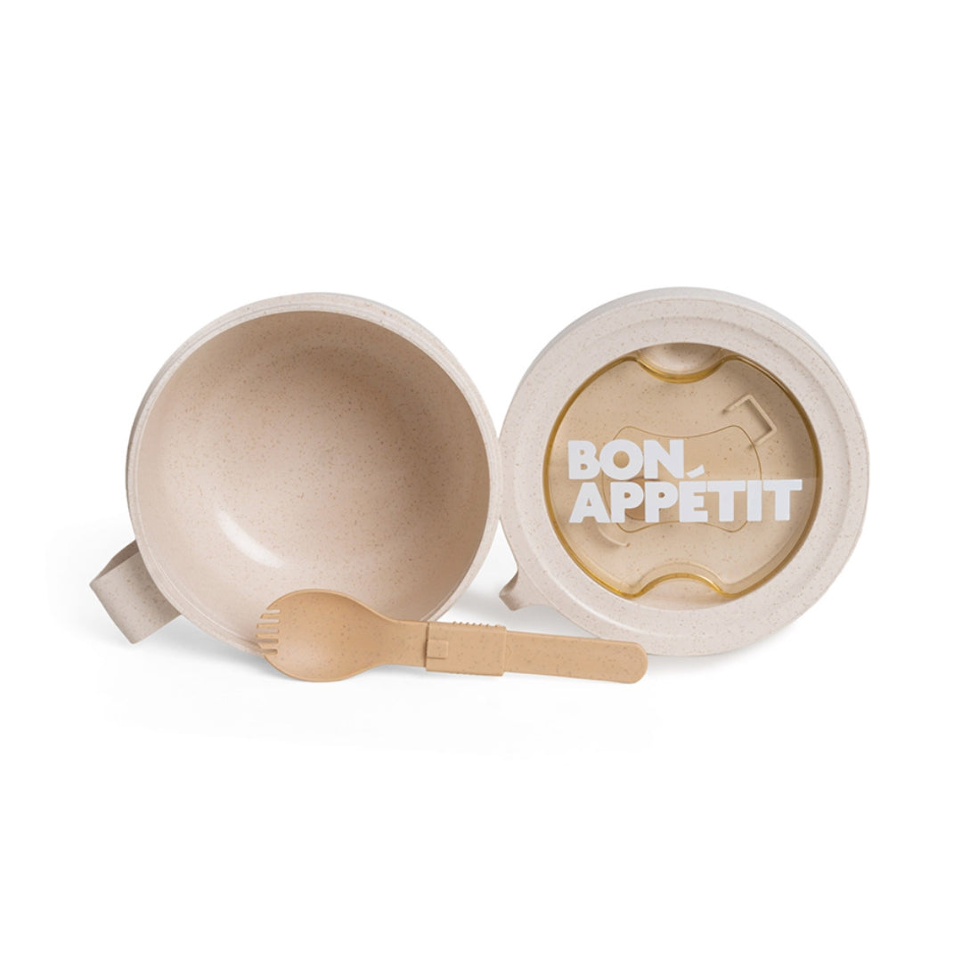 Bon Appetit Lunch Box | Beige