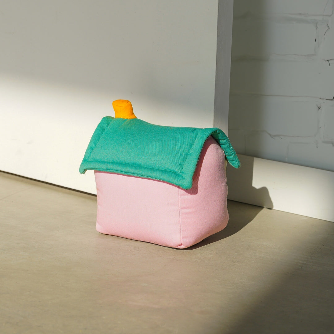Sweet Home Doorstop | Pink