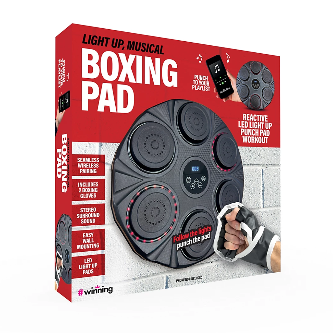 Light Up Musical Boxing Pad