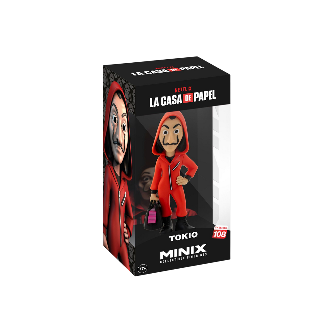 Minix Money Heist Figurine | Tokio With Mask