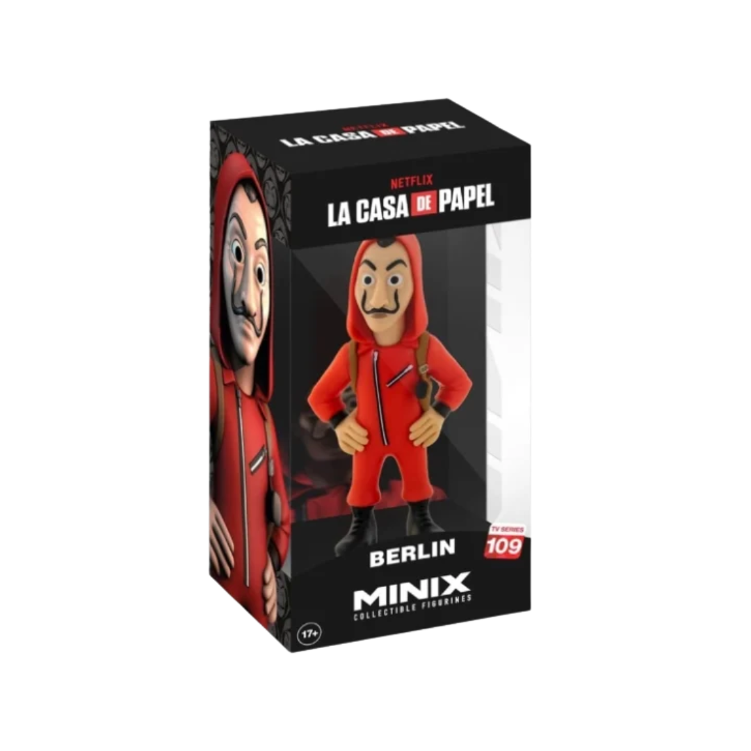 Minix Money Heist Figurine | Berlin With Mask