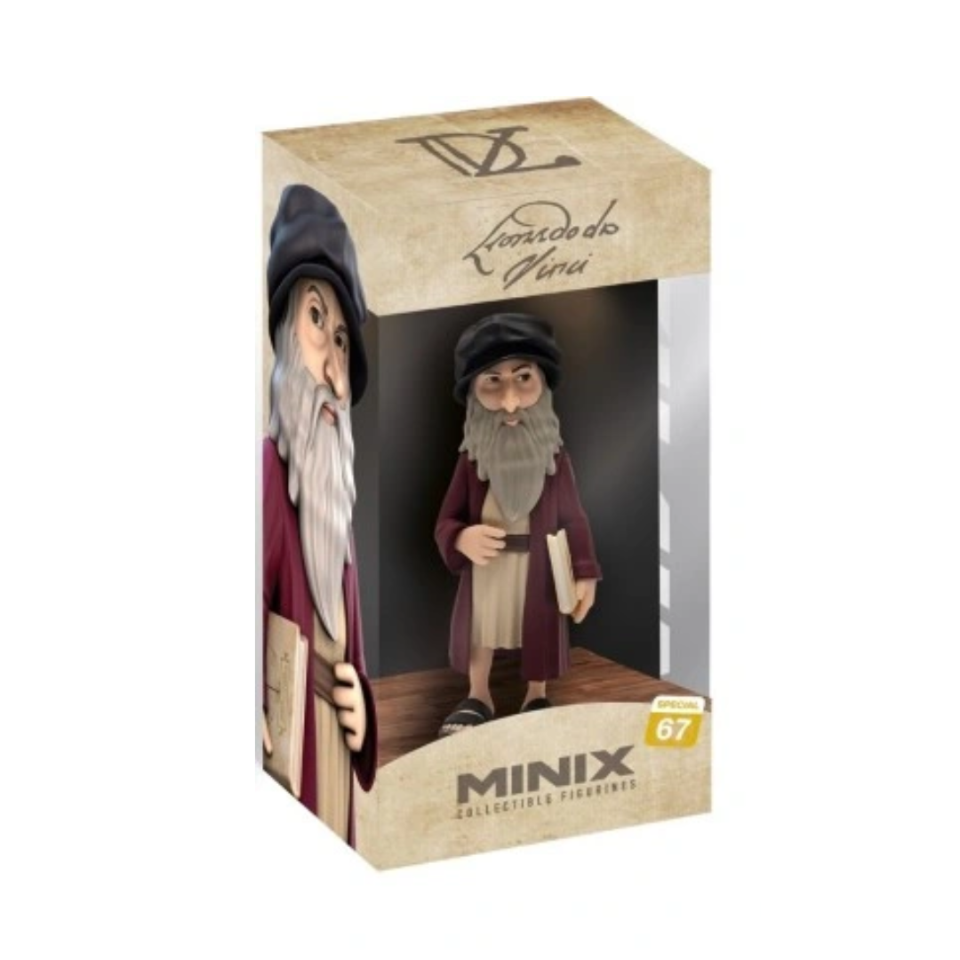 Minix Leonardo Da Vinci Figurine