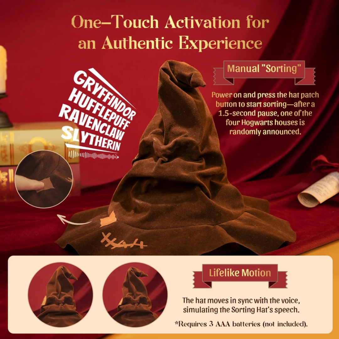 Harry Potter | Hogwarts Talking Sorting Hat