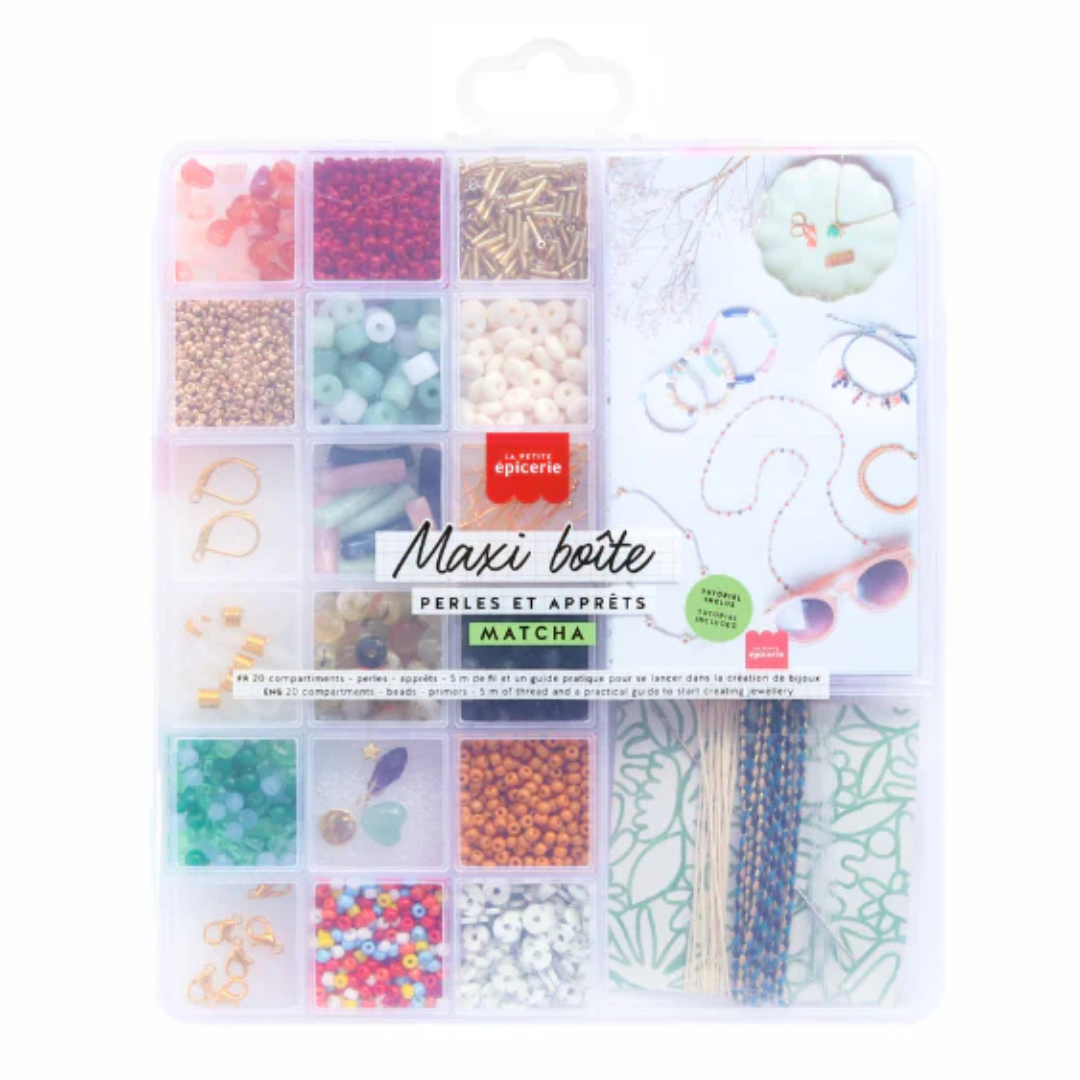 Maxi Bead Box | Matcha