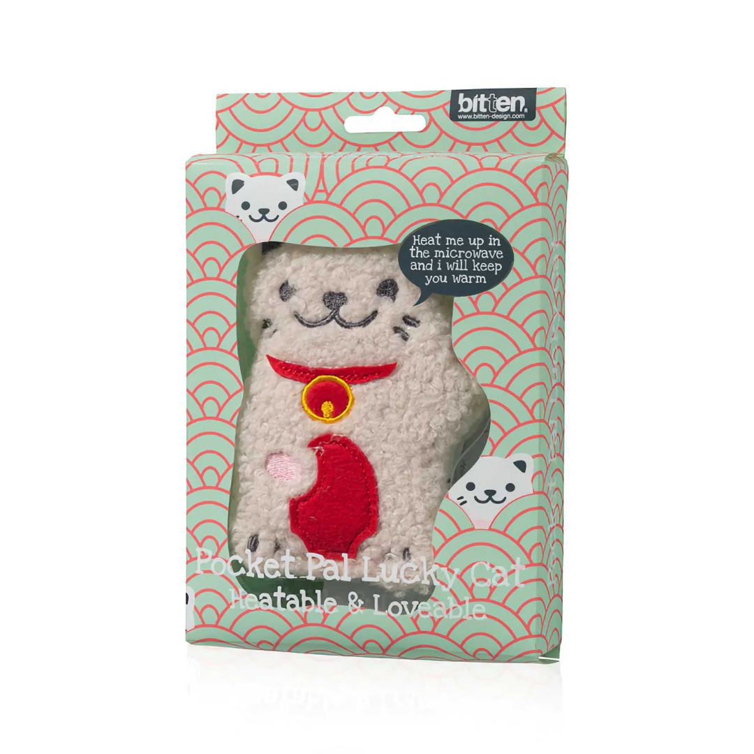 Heatable Pocket Pal |  Lucky Cat