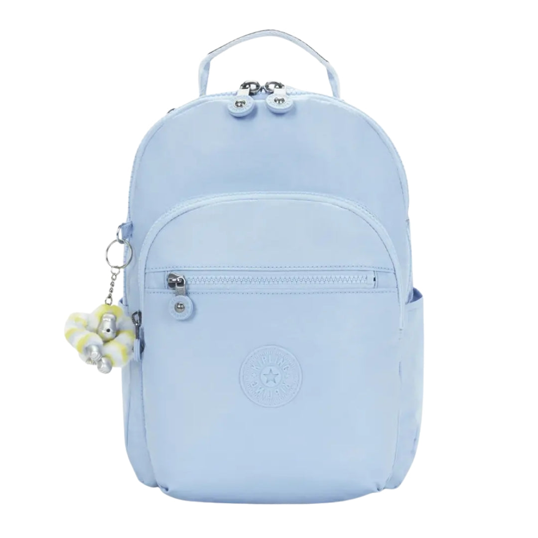 Kipling Seoul Lap Backpack Small | Clear Sky Met