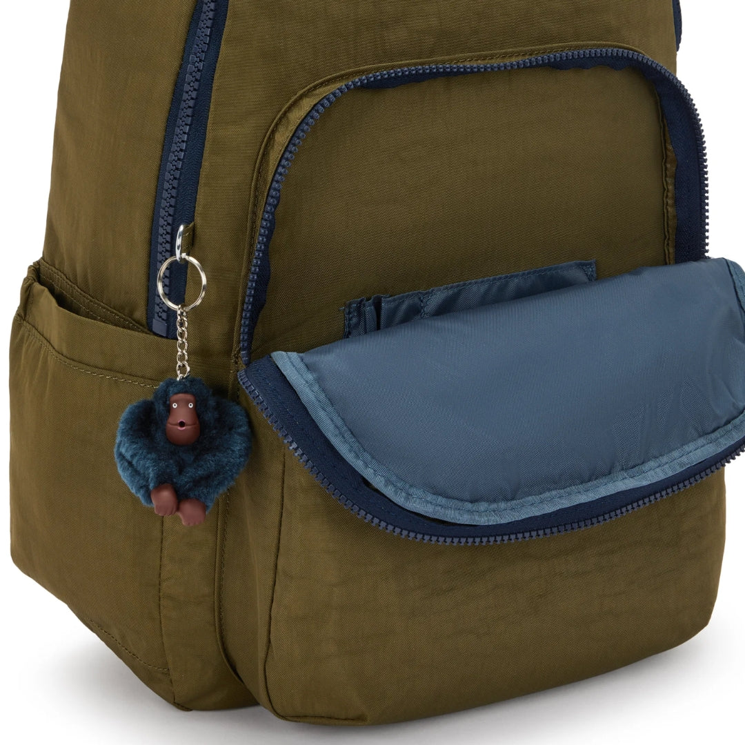 Kipling Seoul Lap Backpack | Treasure Green