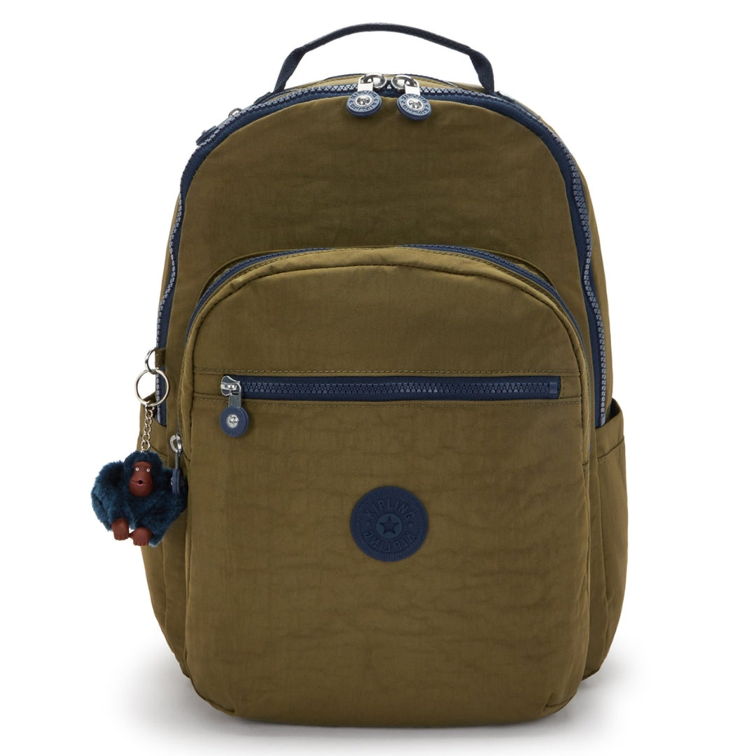 Kipling Seoul Lap Backpack | Treasure Green