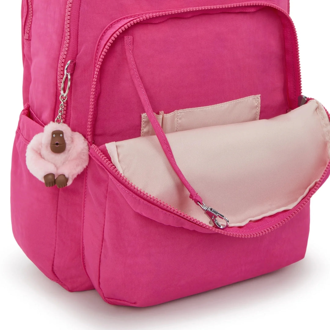 Kipling Seoul Lap Backpack | Intense Rose