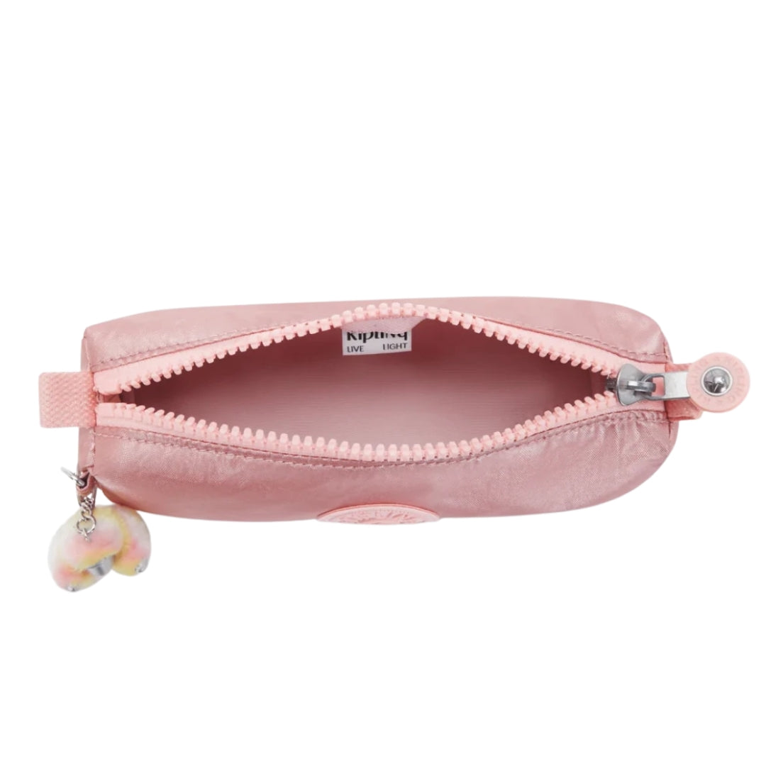Kipling Freedom Pencil Case Medium | Pink Met