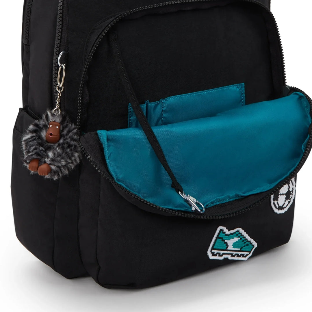Kipling Seoul Lap Backpack | Football True Blue