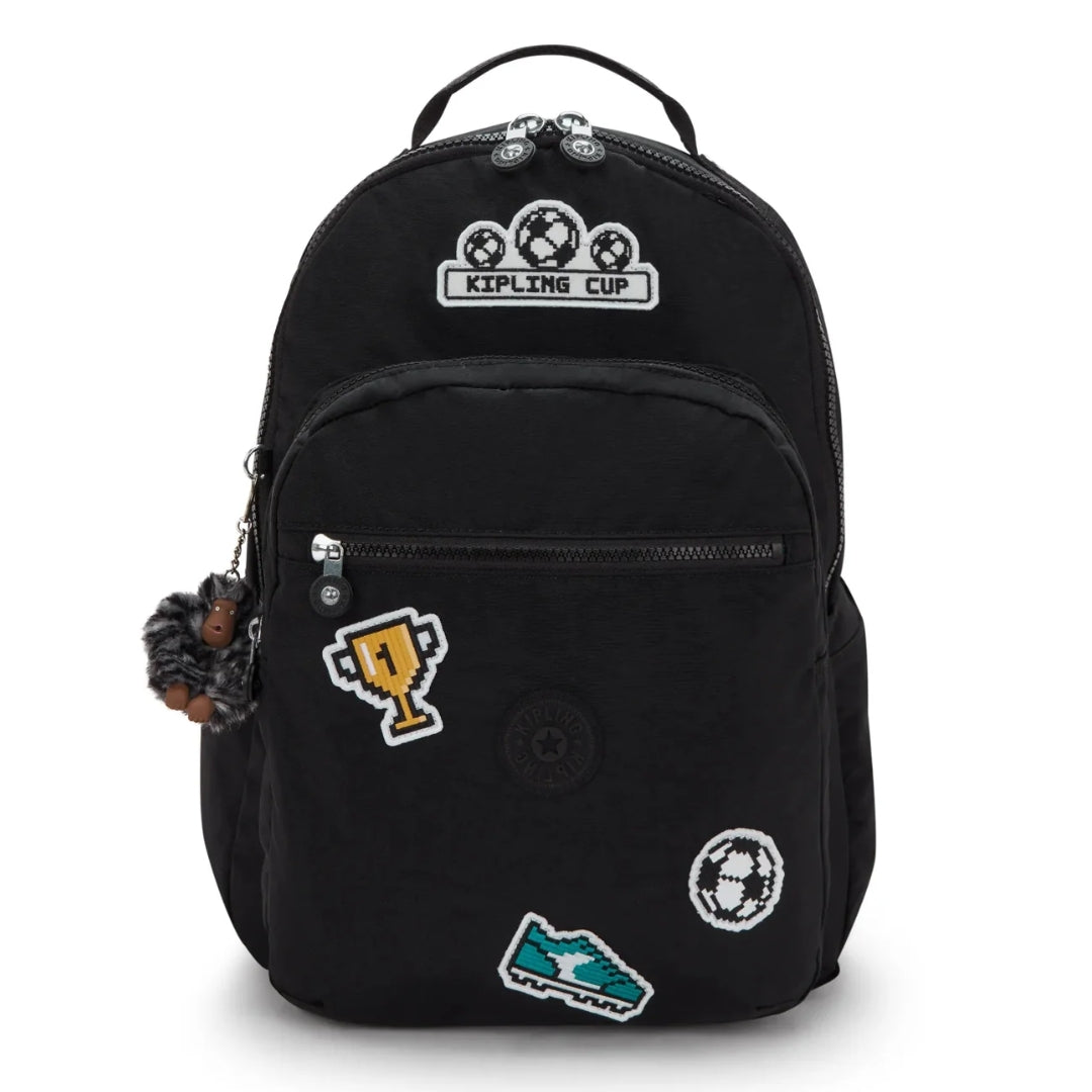 Kipling Seoul Lap Backpack | Football True Blue