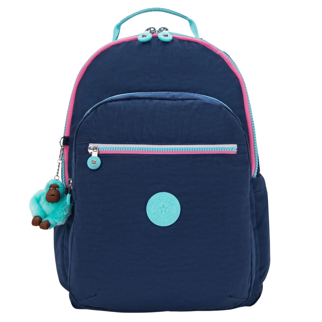 Kipling Seoul Lap Backpack | Resort Navy