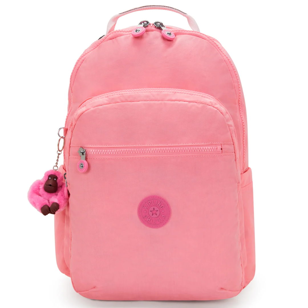 Kipling Seoul Lap Backpack | Coral Sea