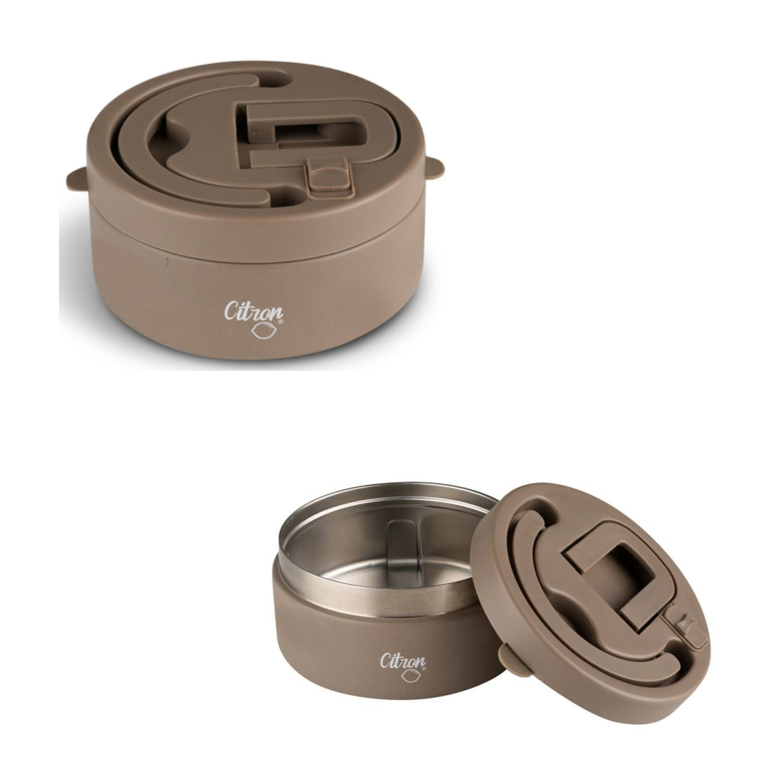 Food Jar 400Ml Brown