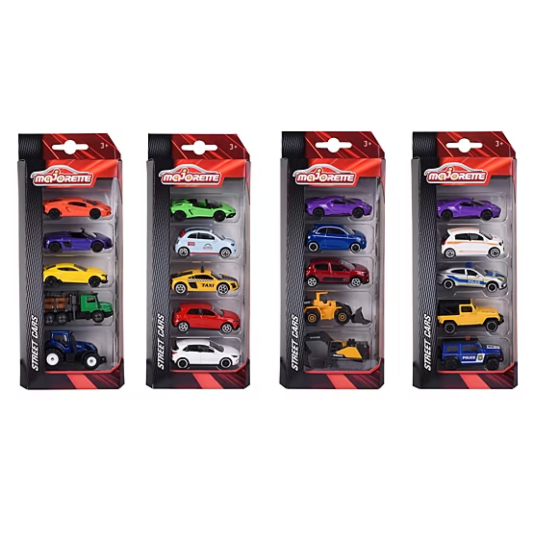 Street Cars Set of 5