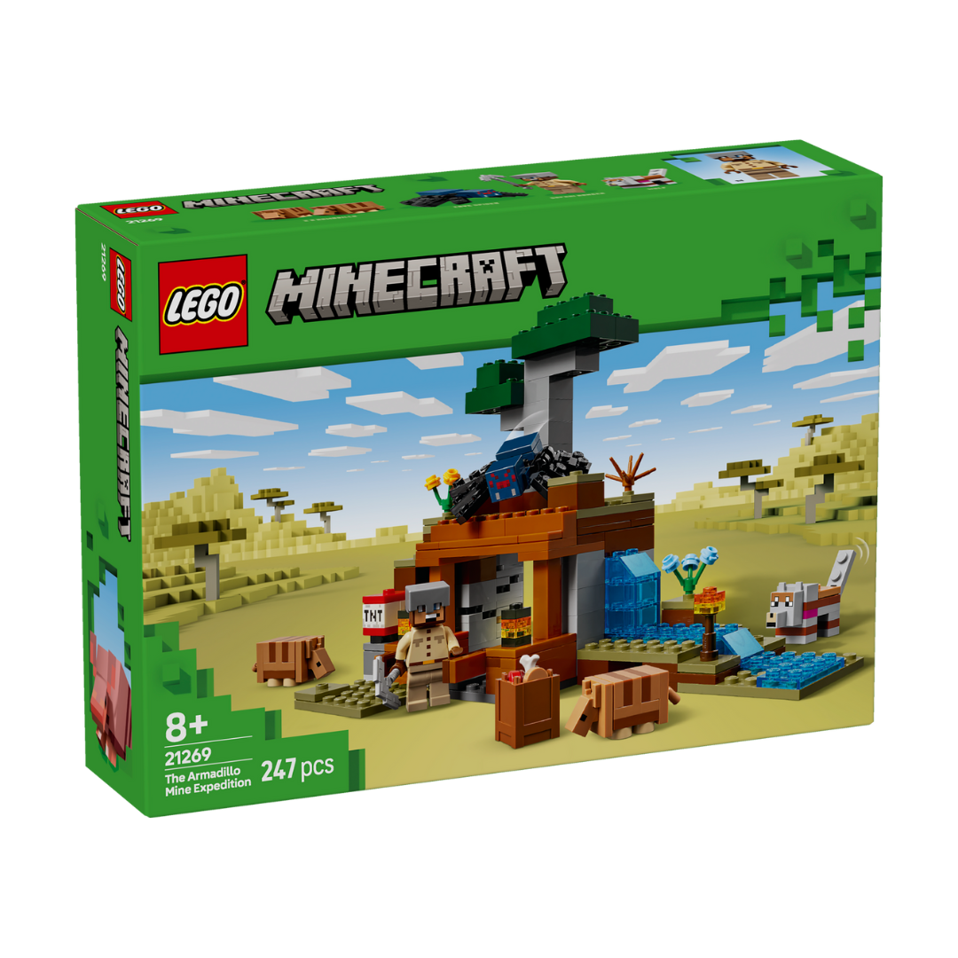 Lego Minecraft | The Armadillo Mine Expedition