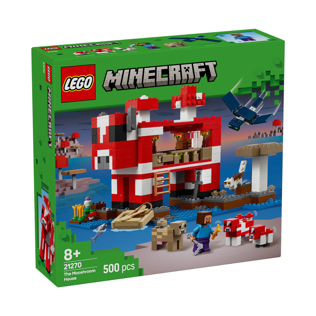 Lego Minecraft | The Mooshroom House
