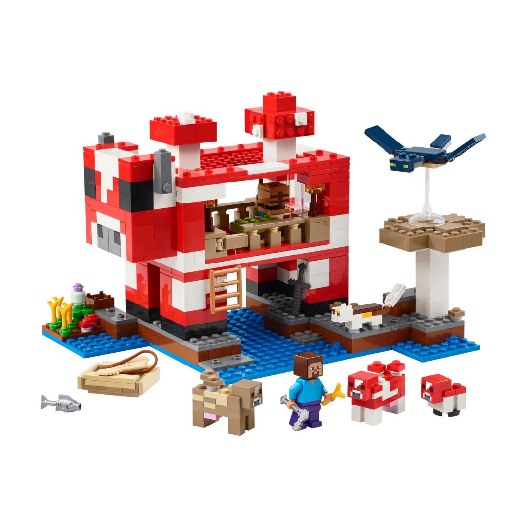 Lego Minecraft | The Mooshroom House