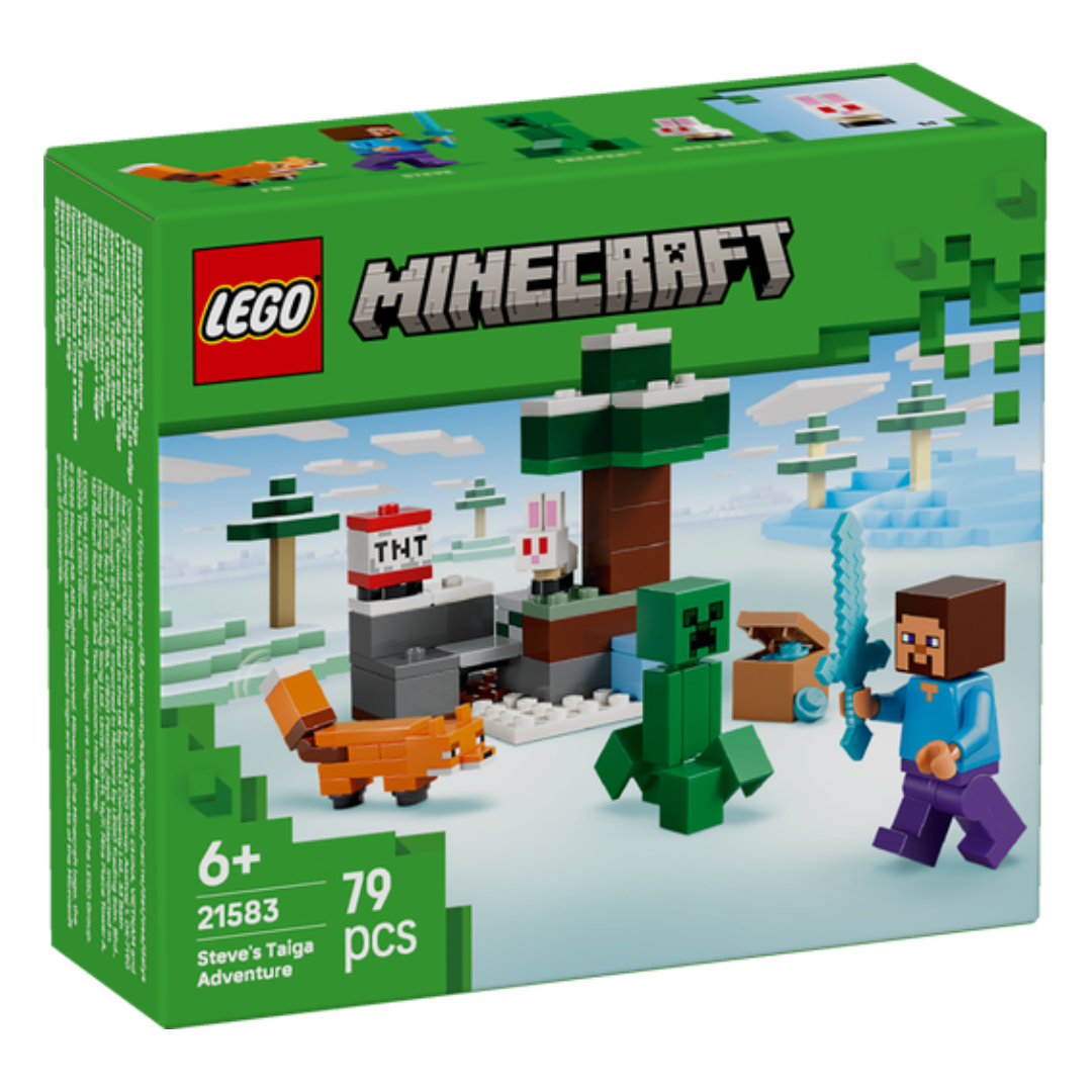 Lego Minecraft | Steve's Taiga Adventure