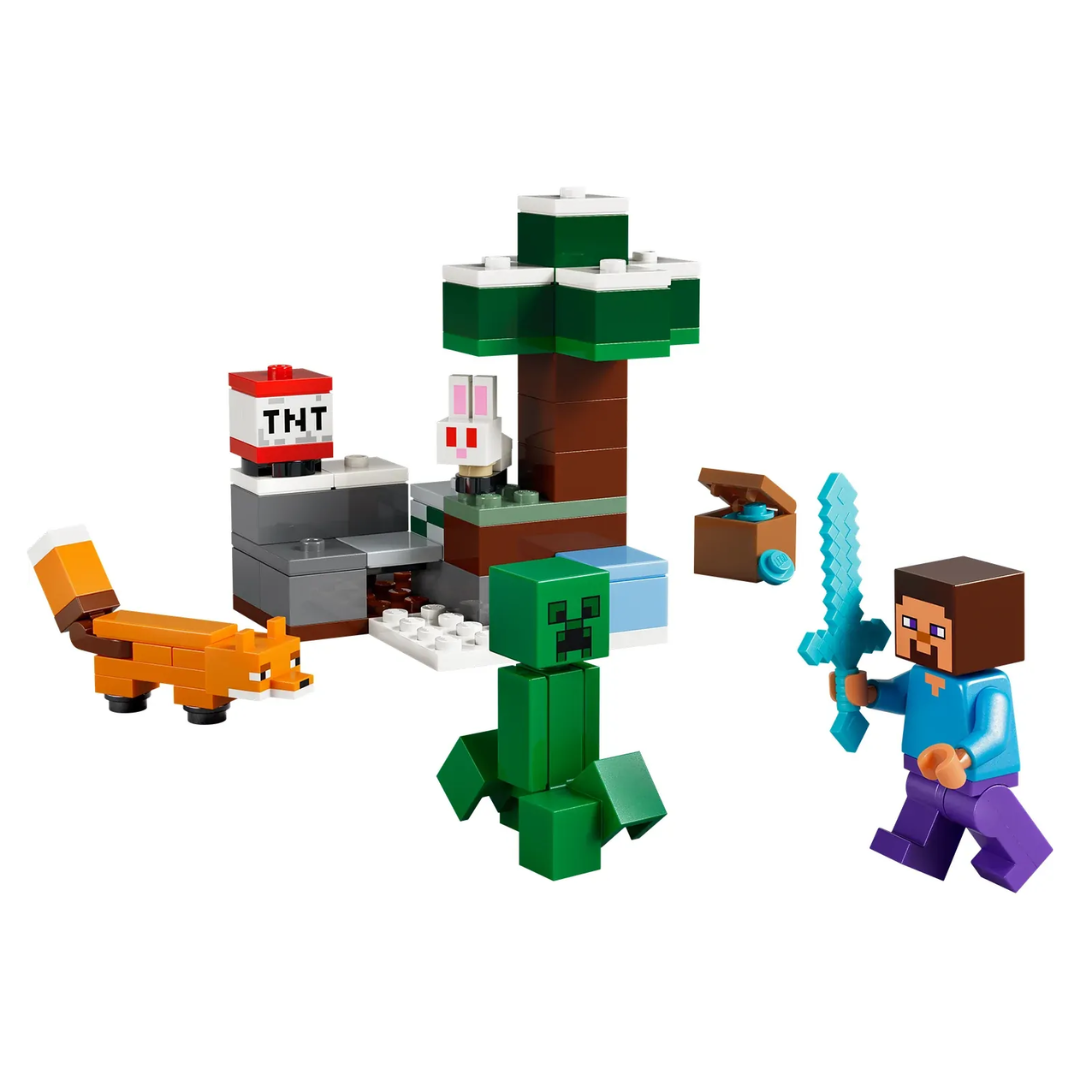 Lego Minecraft | Steve's Taiga Adventure