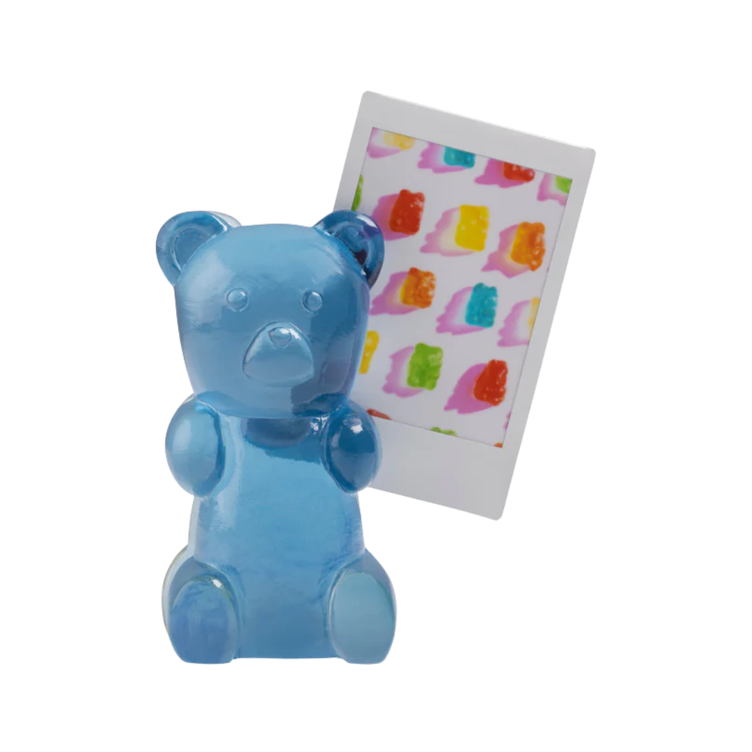 Candy Bear Magnetic Photo Holder | Blue