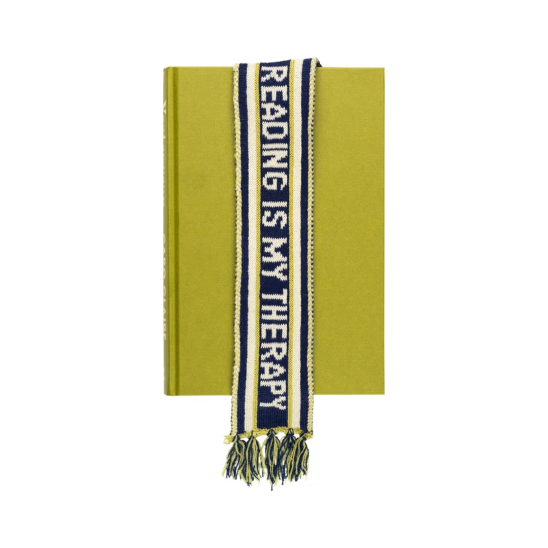 Book Scarf | Reading Is My Therapy