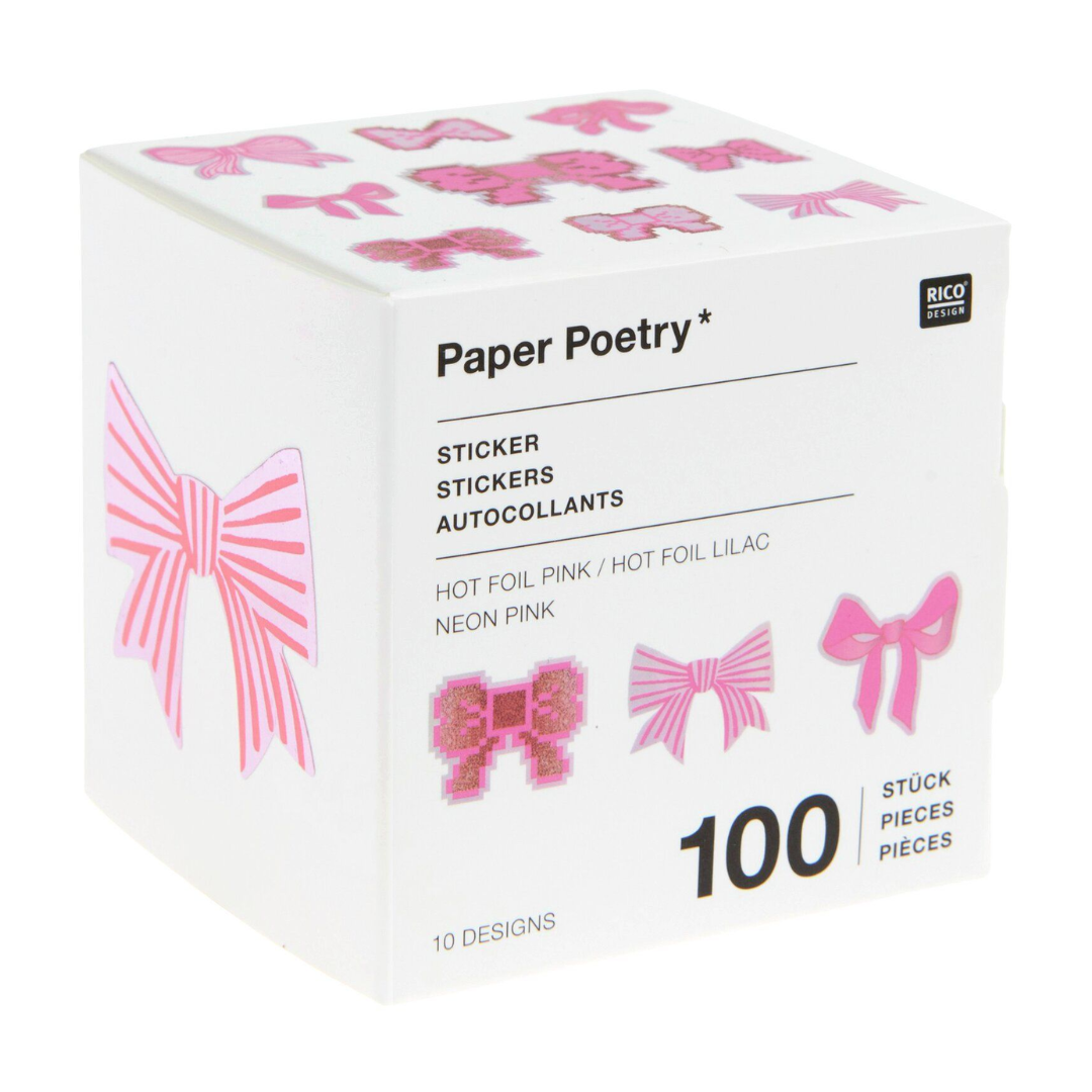 Bows Stickers Pack of 100