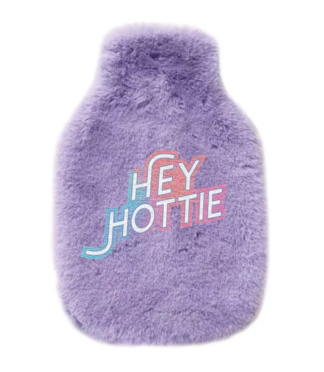 Hey Hottie Purple Faux Fur 2L Hot Water Bottle