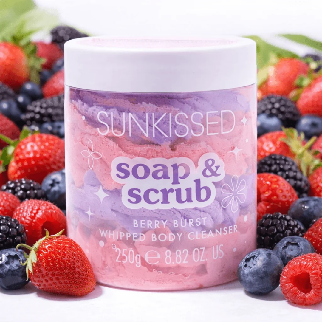 Soap And Scrub | Berry Burst