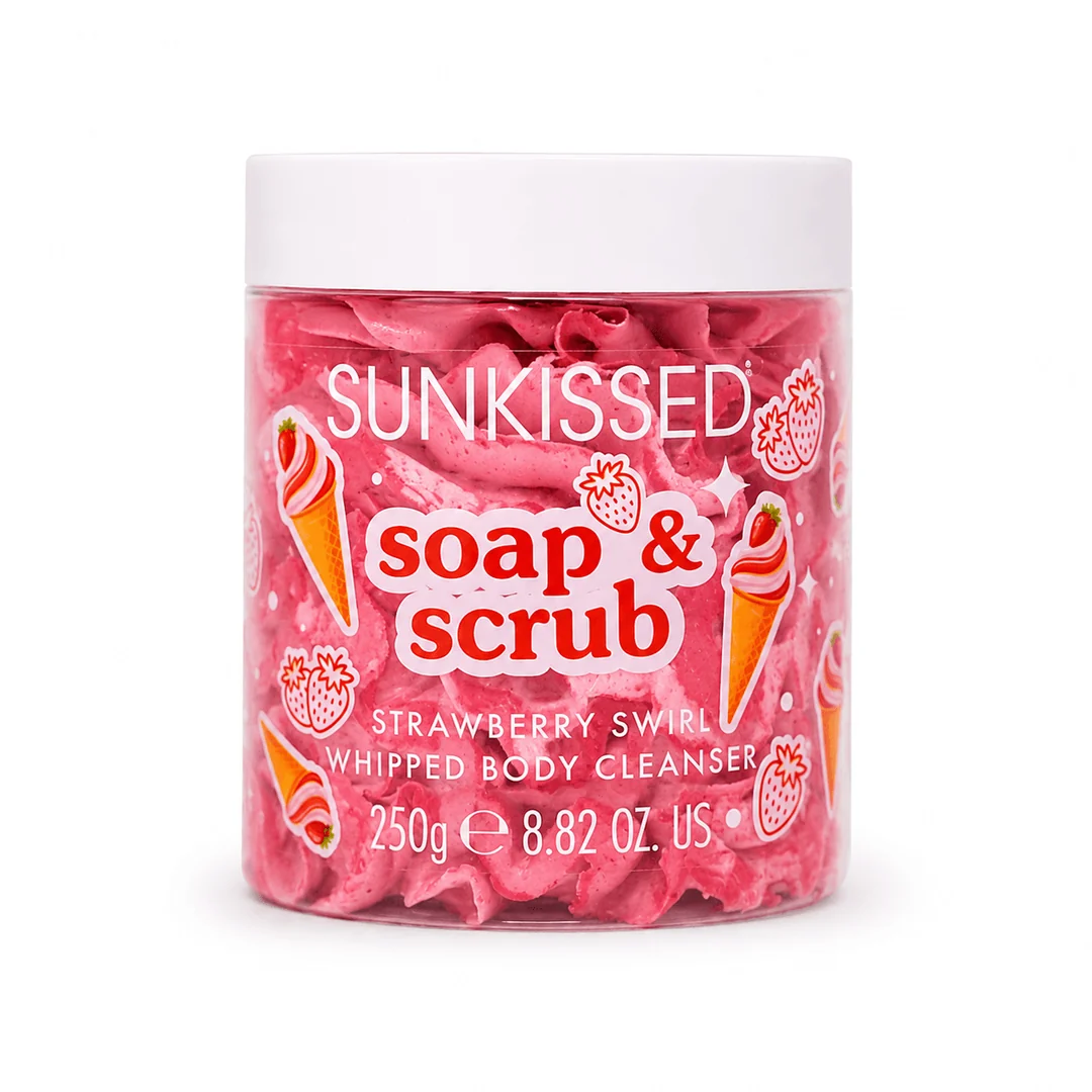 Soap And Scrub | Strawberry Swirl