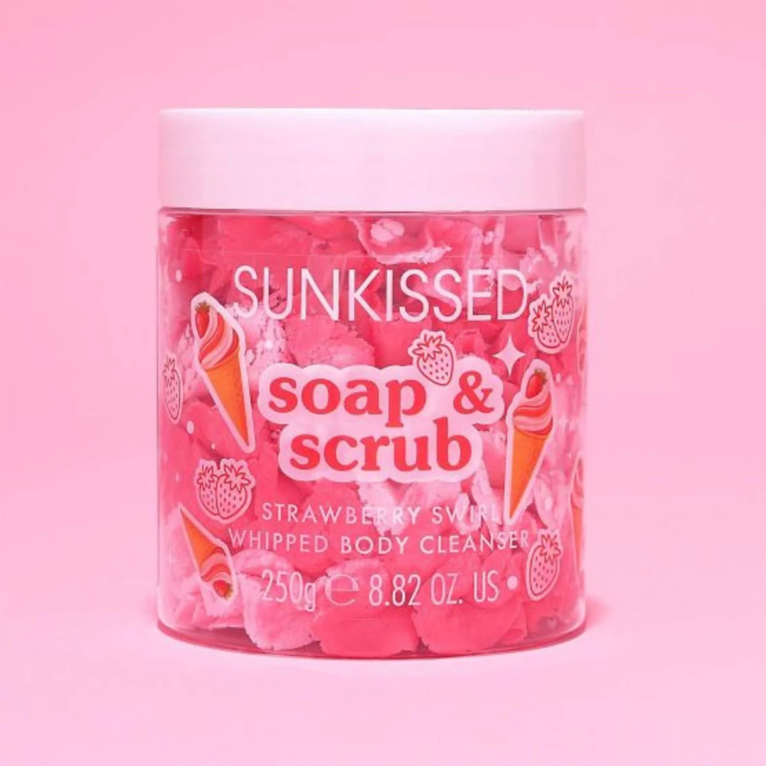 Soap And Scrub | Strawberry Swirl