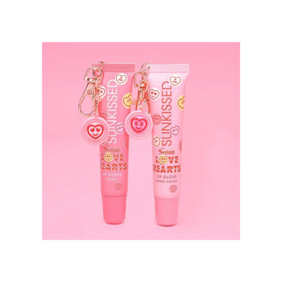 SUNKISSED X LOVE HEARTS LIP GLOSS