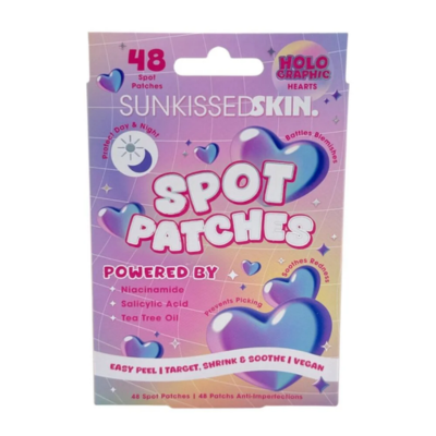 SUNKISSED HOLOGRAPHIC HEARTS SPOT PATCHES