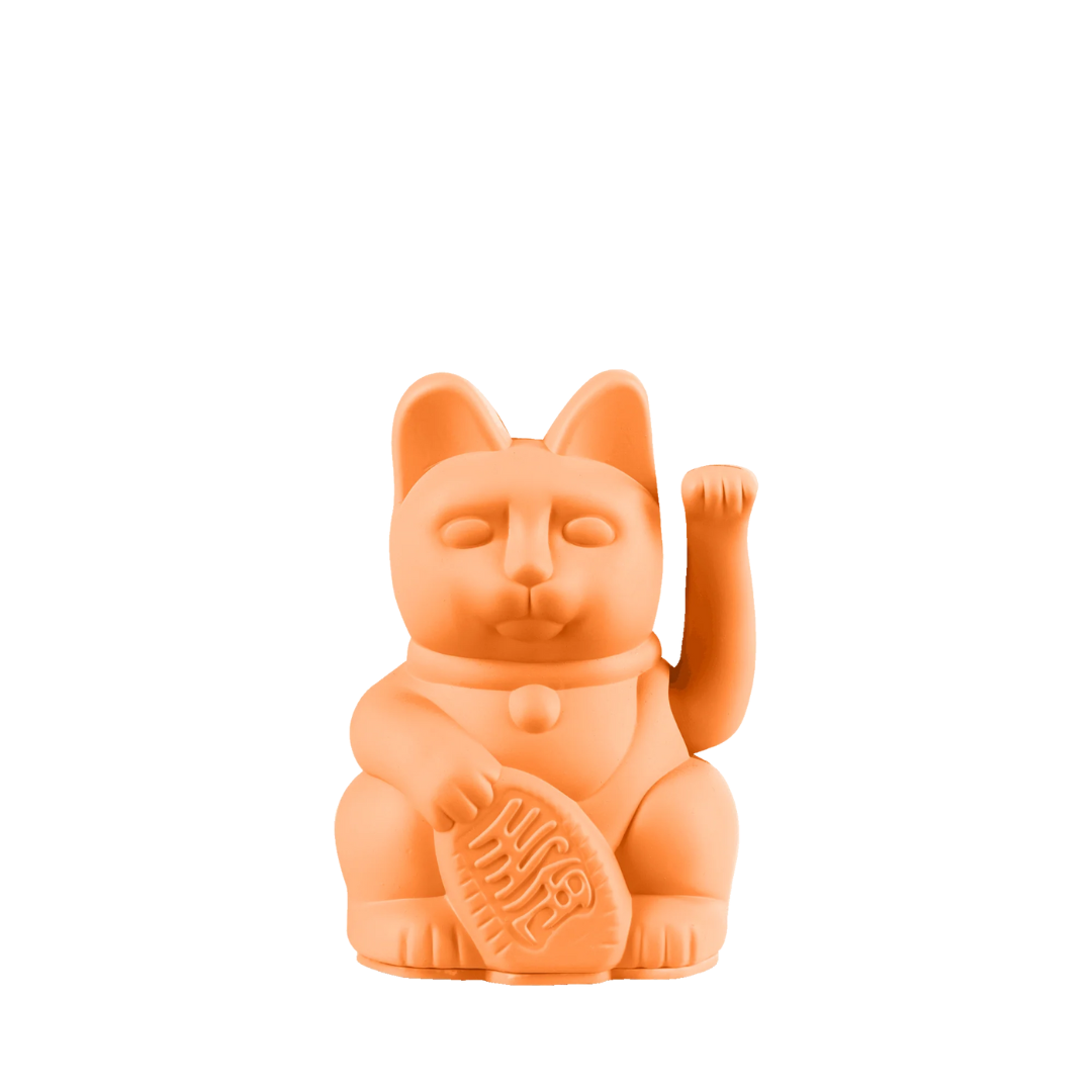 Mini Lucky Cat | Peach
