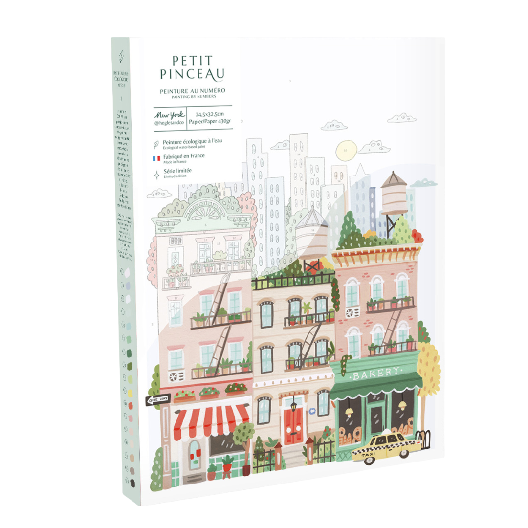 Paint by Numbers Set | New York by Hoglet and Co.