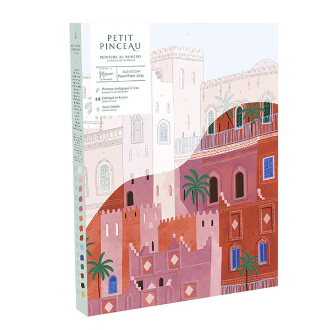 Paint by Numbers Set | Morocco by Mona Mai