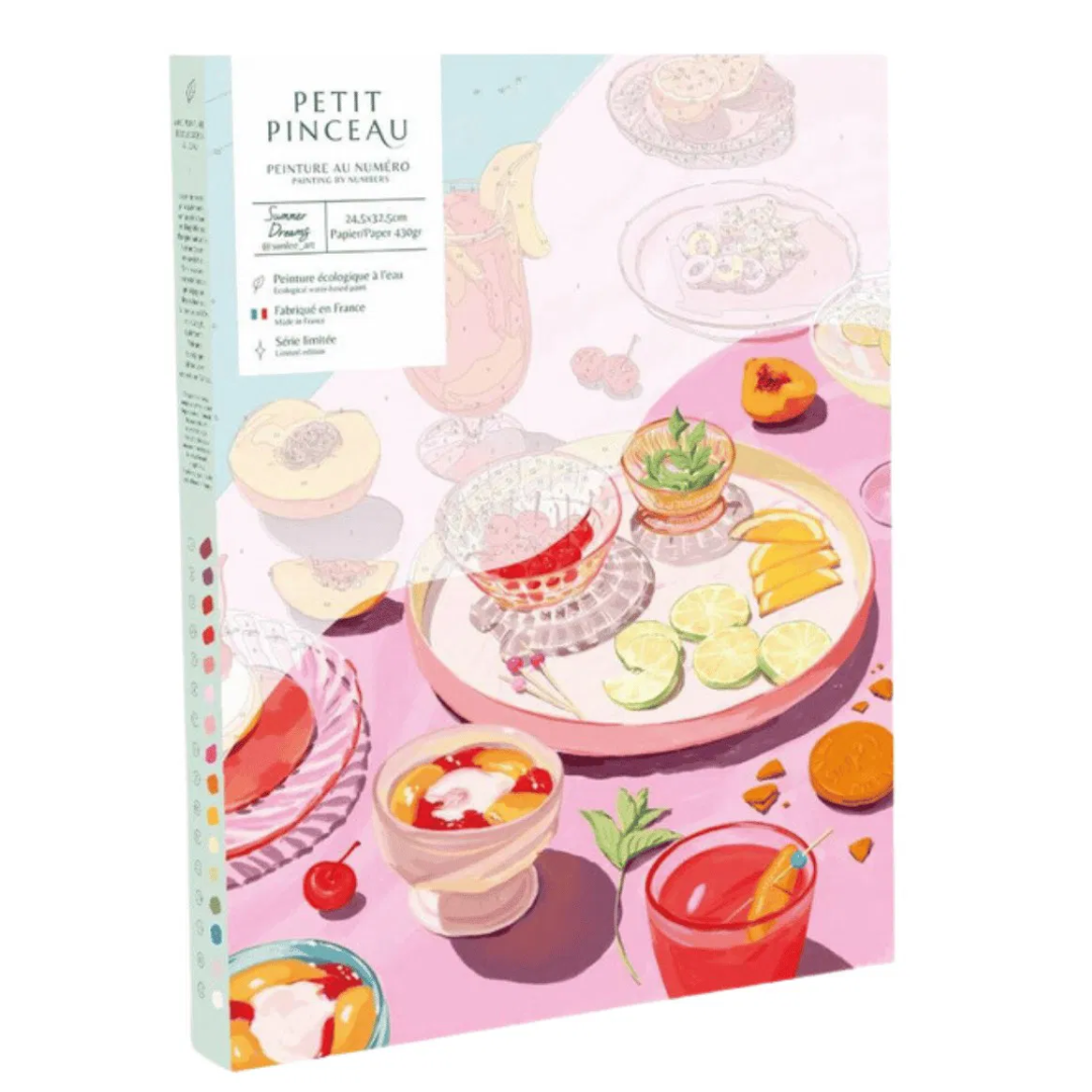 Paint by Numbers Set | Summer Dreams by Sun Lee