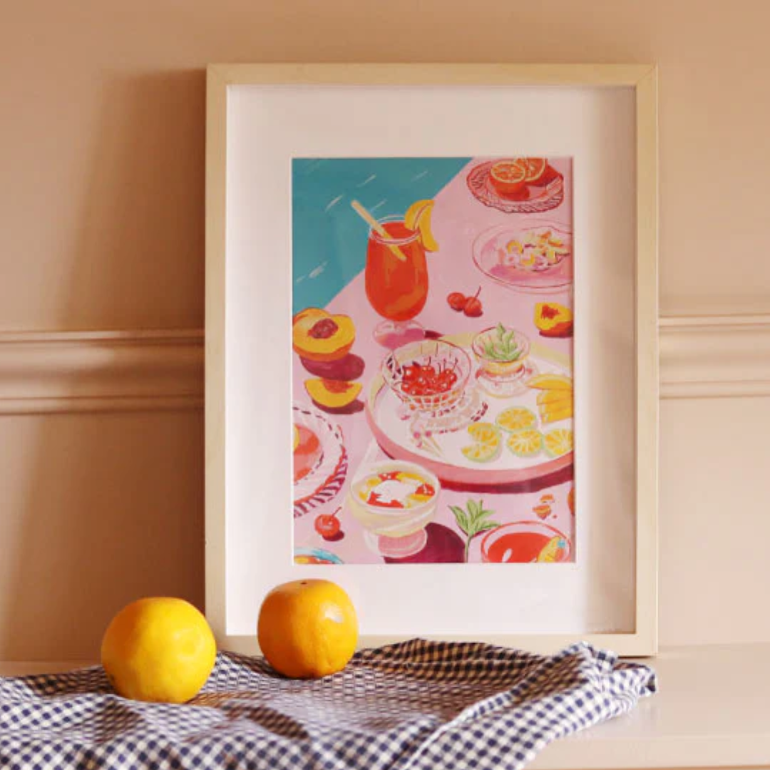 Paint by Numbers Set | Summer Dreams by Sun Lee