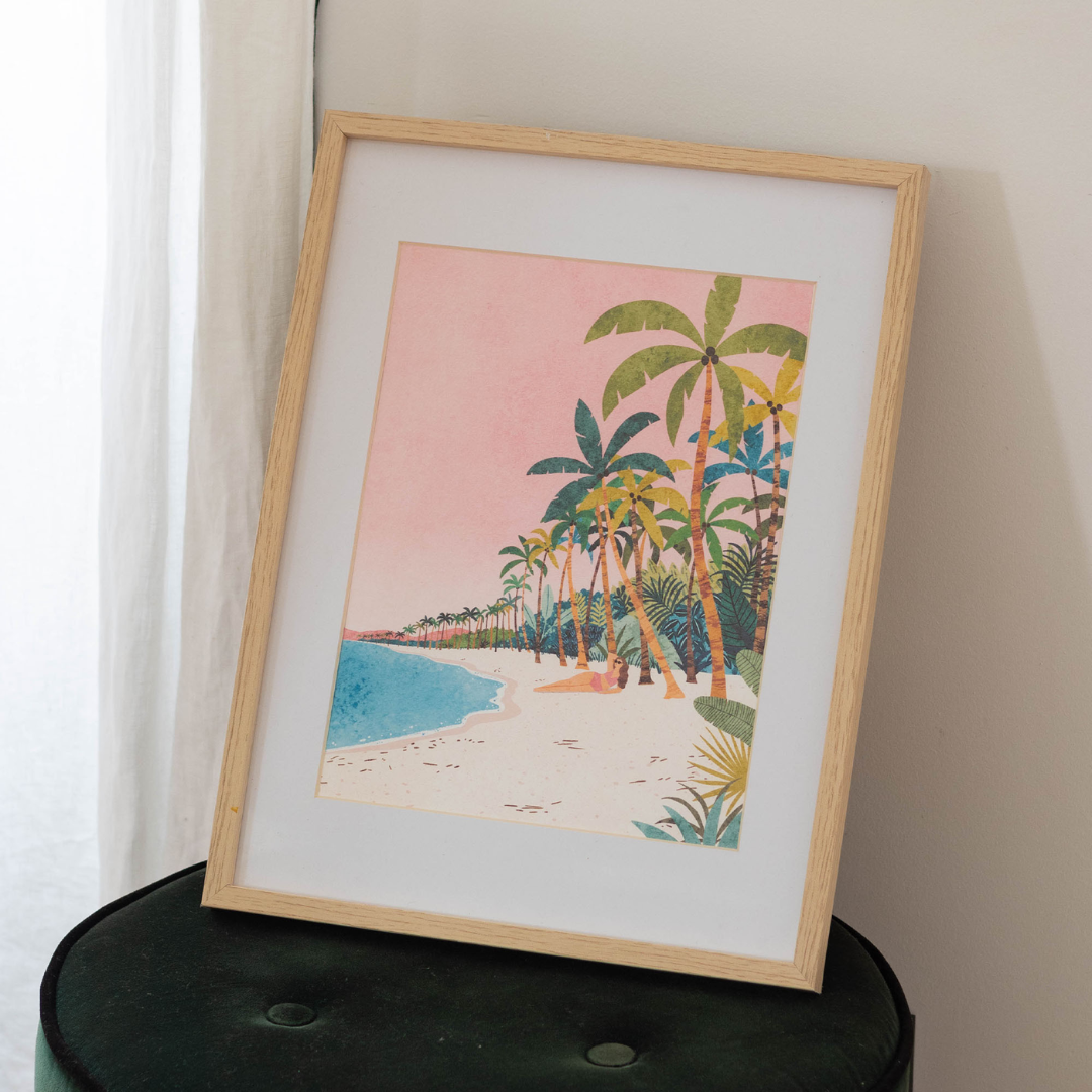 Paint by Numbers Set | Bora Bora by Tania Garcia