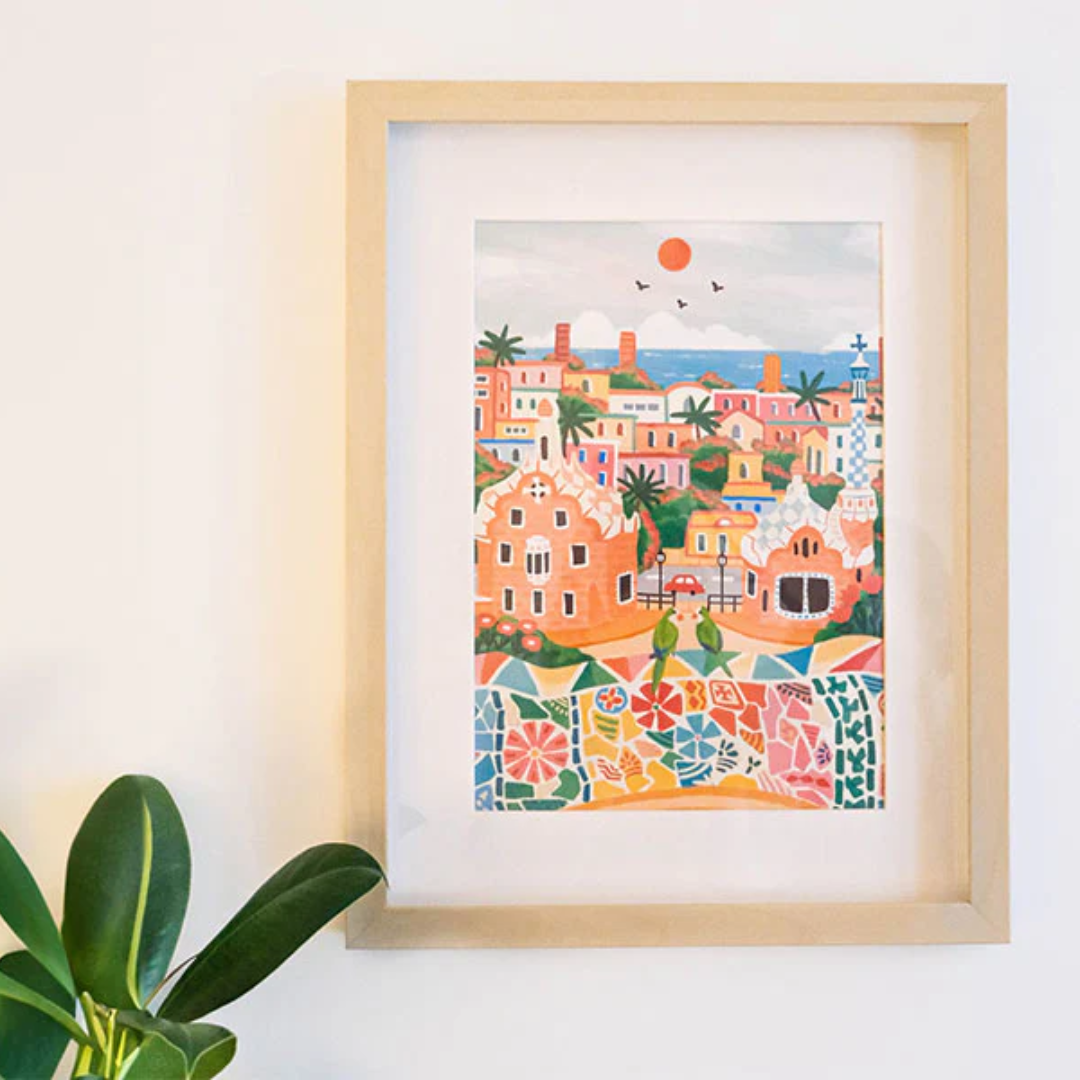 Paint by Numbers Set | Barcelona by DazlStudio