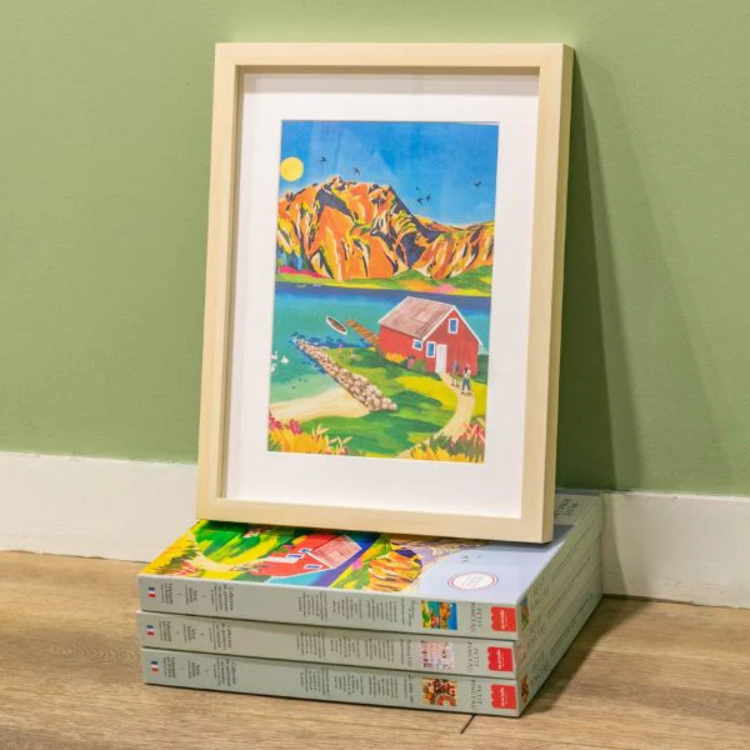 Paint by Numbers Set | Hiking in Norway by Nolwenn Studio