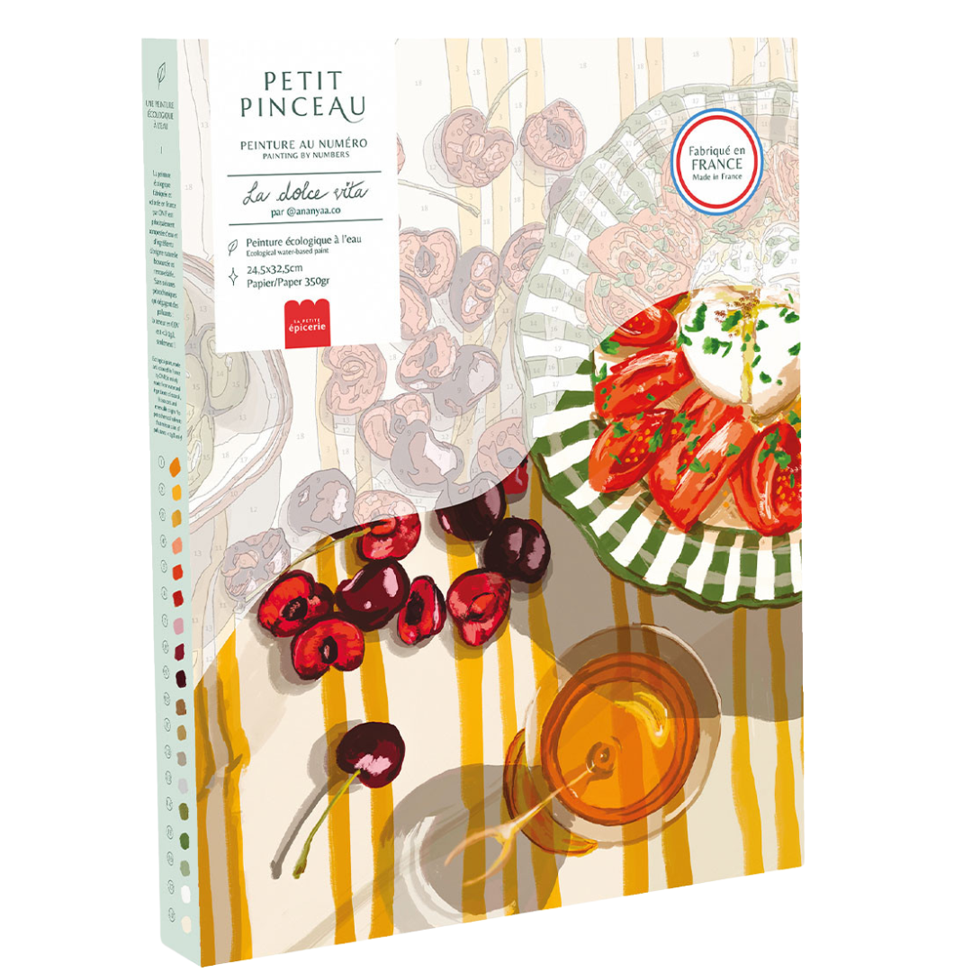 Paint by Numbers Set | La Dolce Vita by Ananya Bhandari