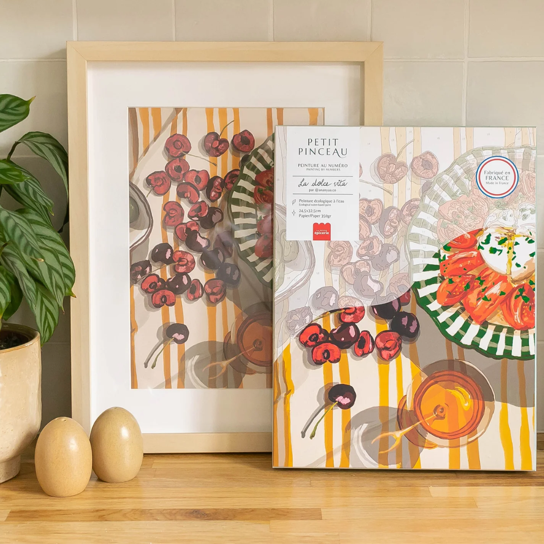 Paint by Numbers Set | La Dolce Vita by Ananya Bhandari