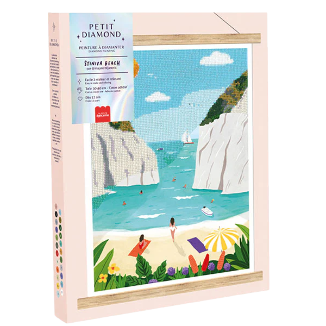 Diamond Painting Kit | Stiniva Beach by Maja Tomljanovic