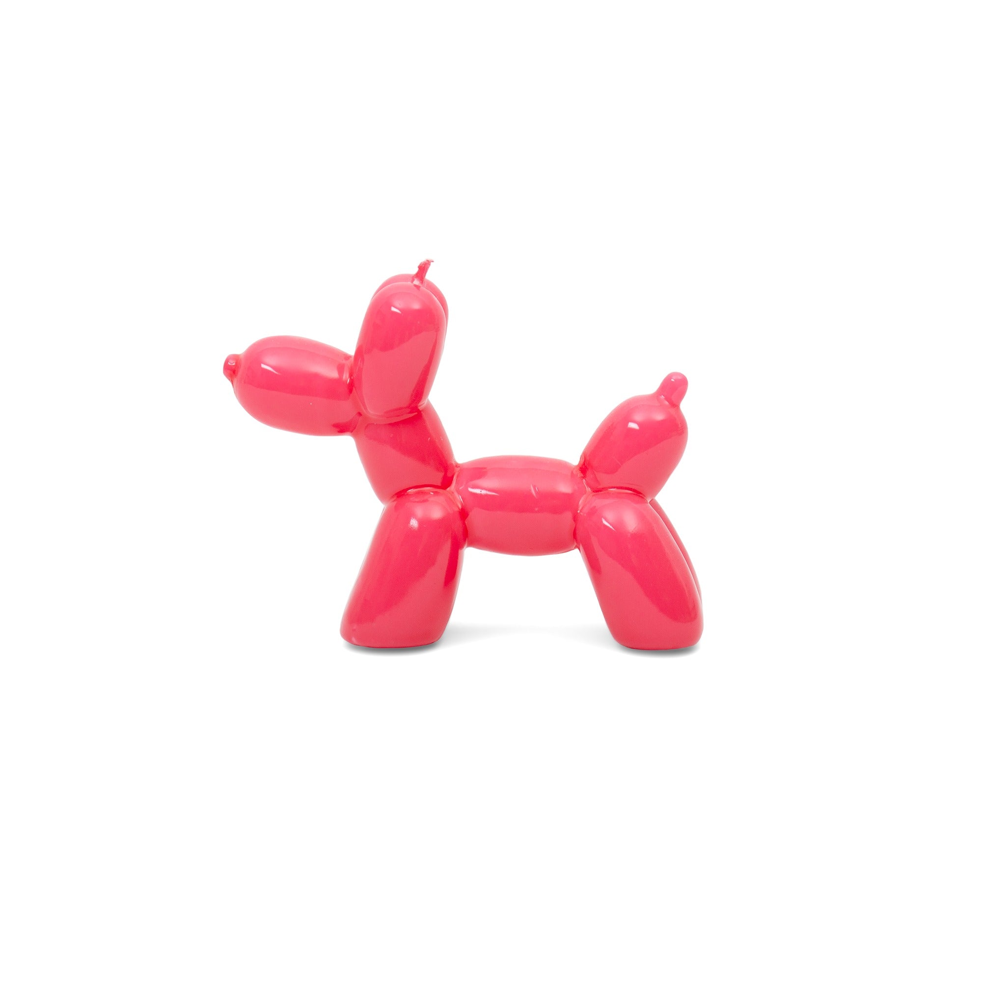 Balloon Dog Candle In Magenta